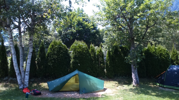Ile des Barrats camping, Chamonix